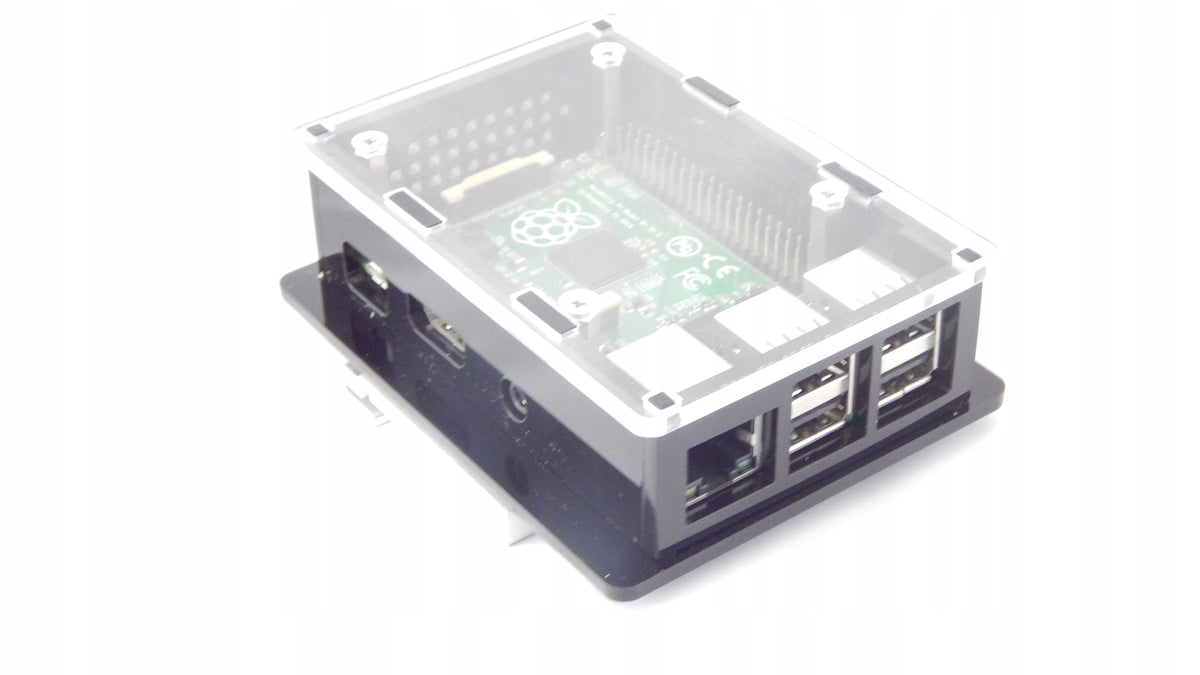Housing for Raspberry Pi model 3/2/B+ DIN rail