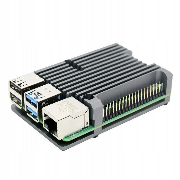 Housing - heat sink for Raspberry Pi 4 grey Manufacturer code 578360