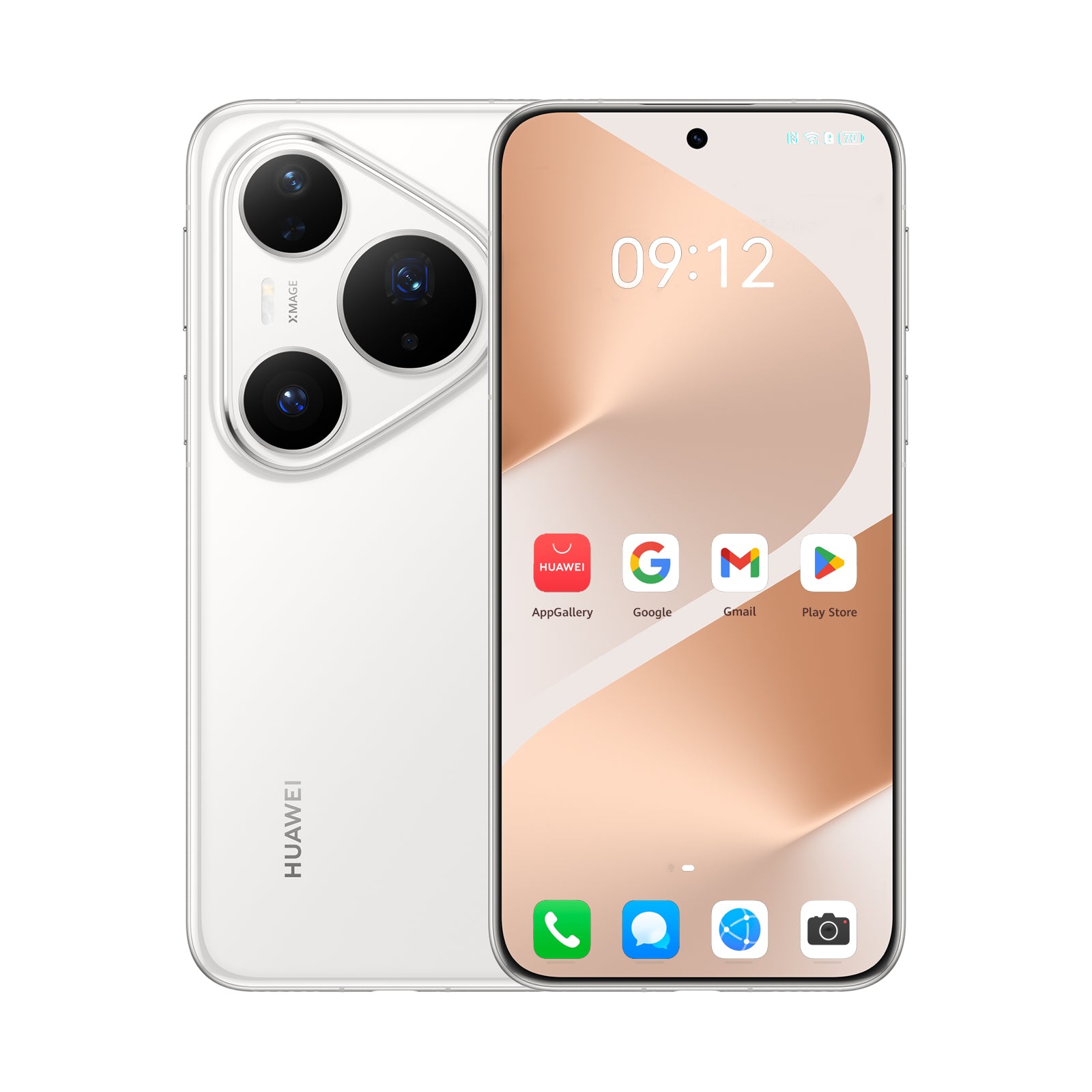 Huawei Pura 80 Pro 12 GB / 512 GB 4G (LTE) white Charger included yes