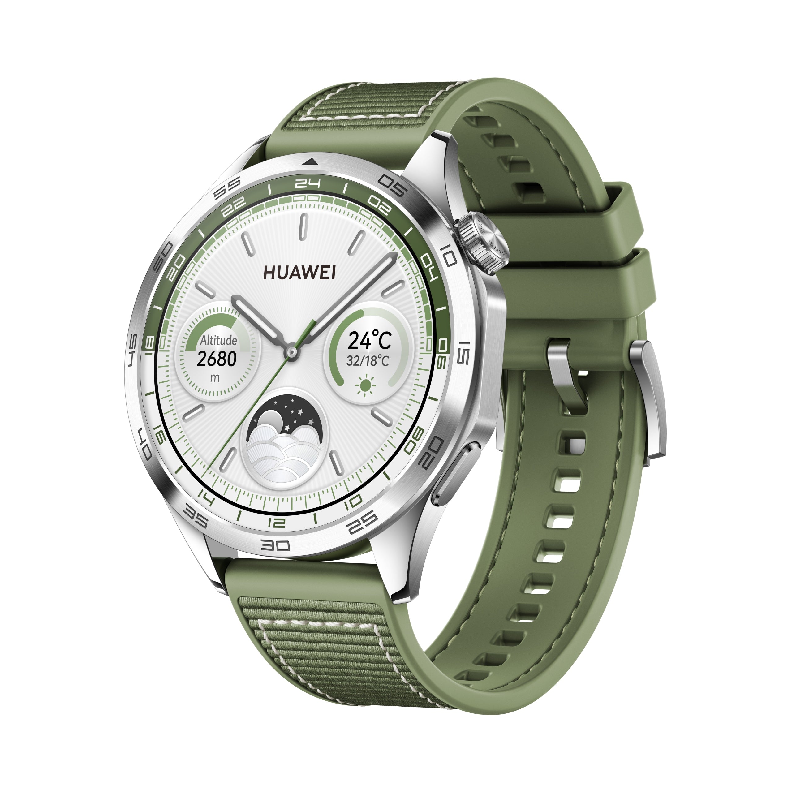Huawei Watch GT 4 46 mm Green smartwatch Brand Huawei