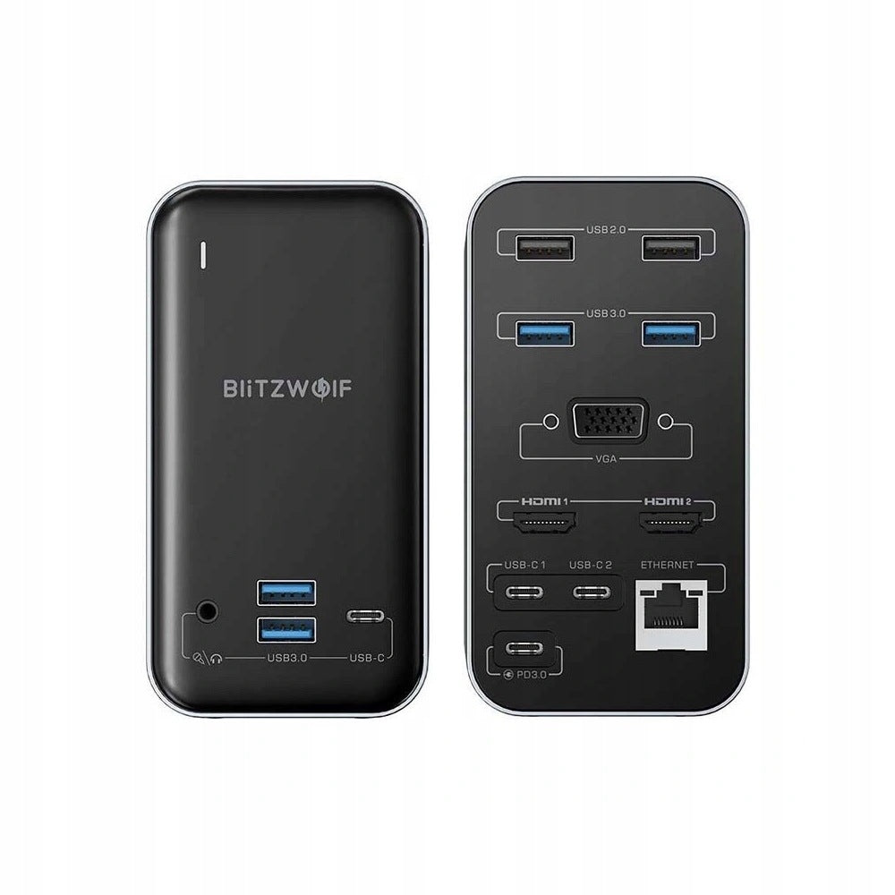 Hub 15in1 Blitzwolf BW-TH14 (version with VGA connector)