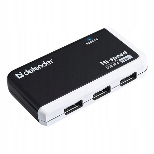 Hub 4 Ports LED Indicator, USB, Quadro Infix
