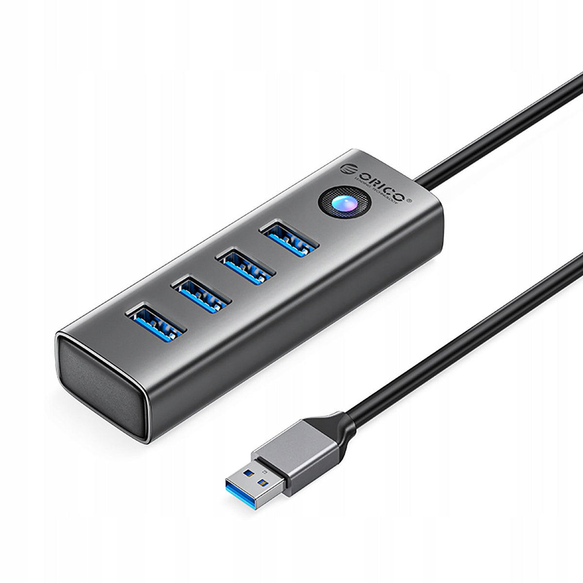 Hub Adapter Splitter PDD4U-U3 4x USB-A - Grey
