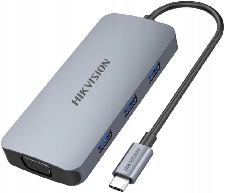 Hub Adapter USB-C to HDMI Splitter 4K VGA 3x USB 3.0 SD Card Reader PD