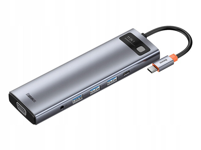 Hub BASEUS Metal Gleam CAHUB-CT0G USB Type-C, Passive