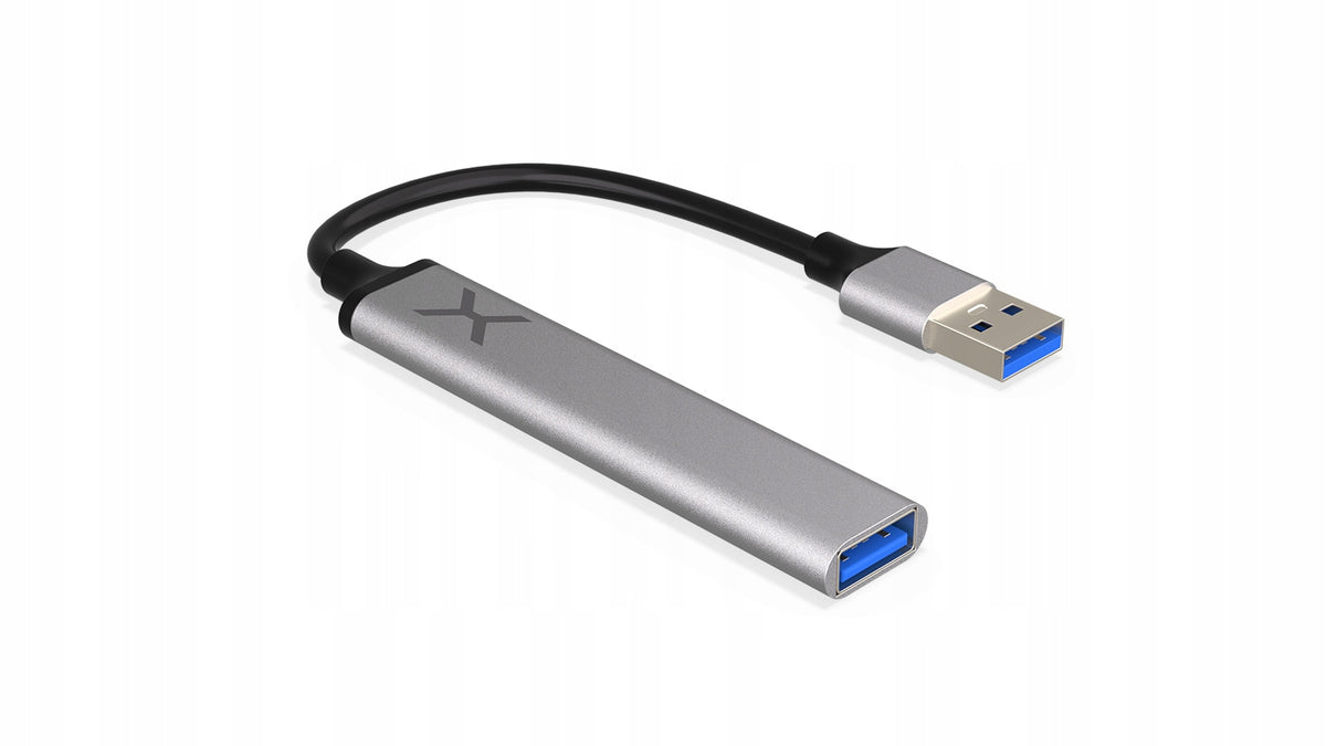 Hub KRUX Force10, 1xUSB 3.1, 3xUSB 2.0, compact, lightweight, Plug & Play Packaging status original