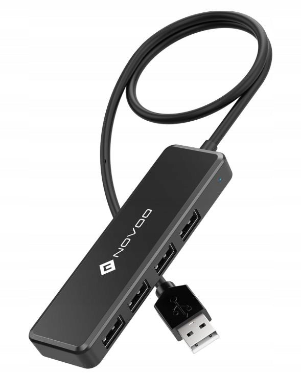Hub NOVOO USB C, 4 USB 2.0 Ports Adapter K3389