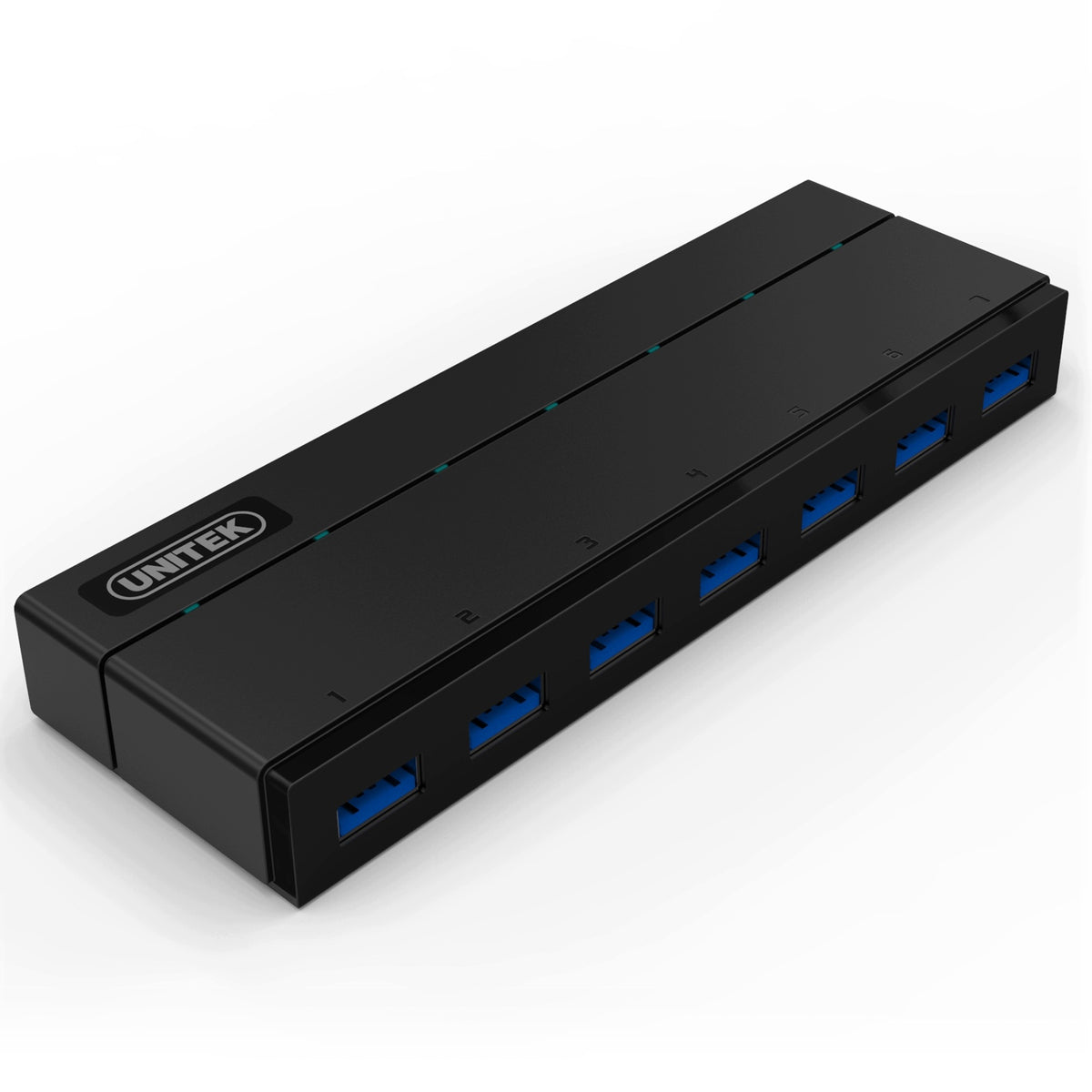 Hub USB 3.0 Active Splitter 7 Ports USB Power Adapter Charger BC1.2 5Gbps Manufacturer code 5908037996134