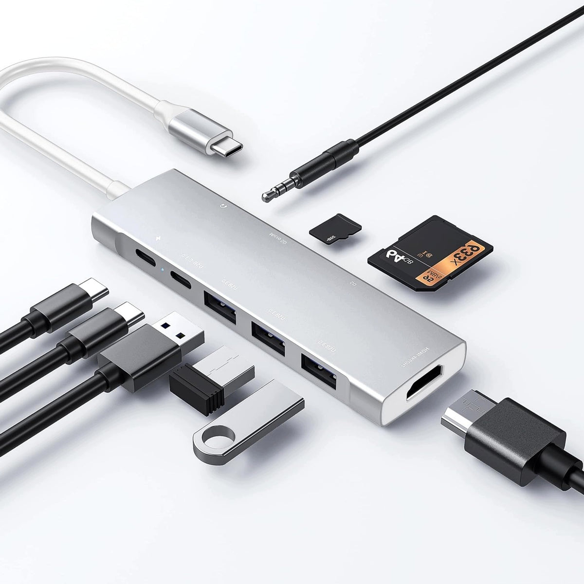 Hub USB HUB 5908040736635 9 ports
