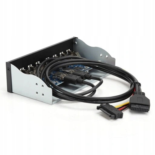 Hub USB3.0 8 Ports Extension Adapter for PC Front Panel