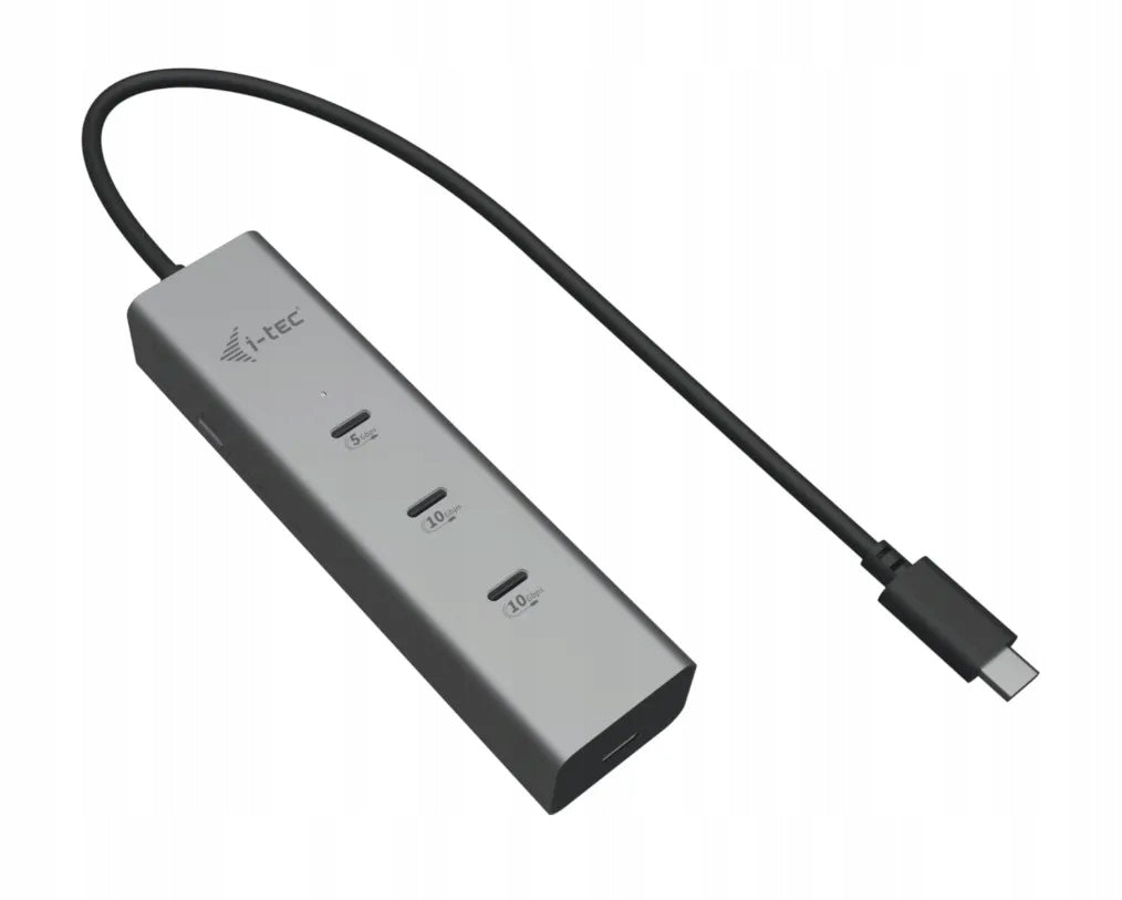 Hub i-tec USB-C Metal 5x USB-C Video 8K + PD 85W Packaging status original