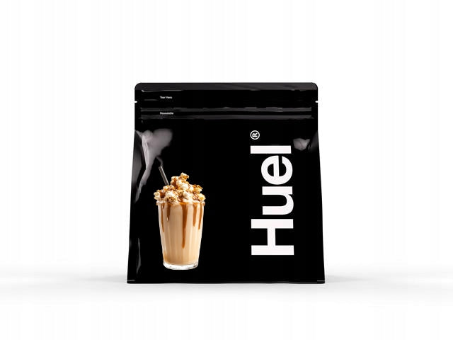 Huel Black Edition - coffee with caramel + scoop - 17 meals