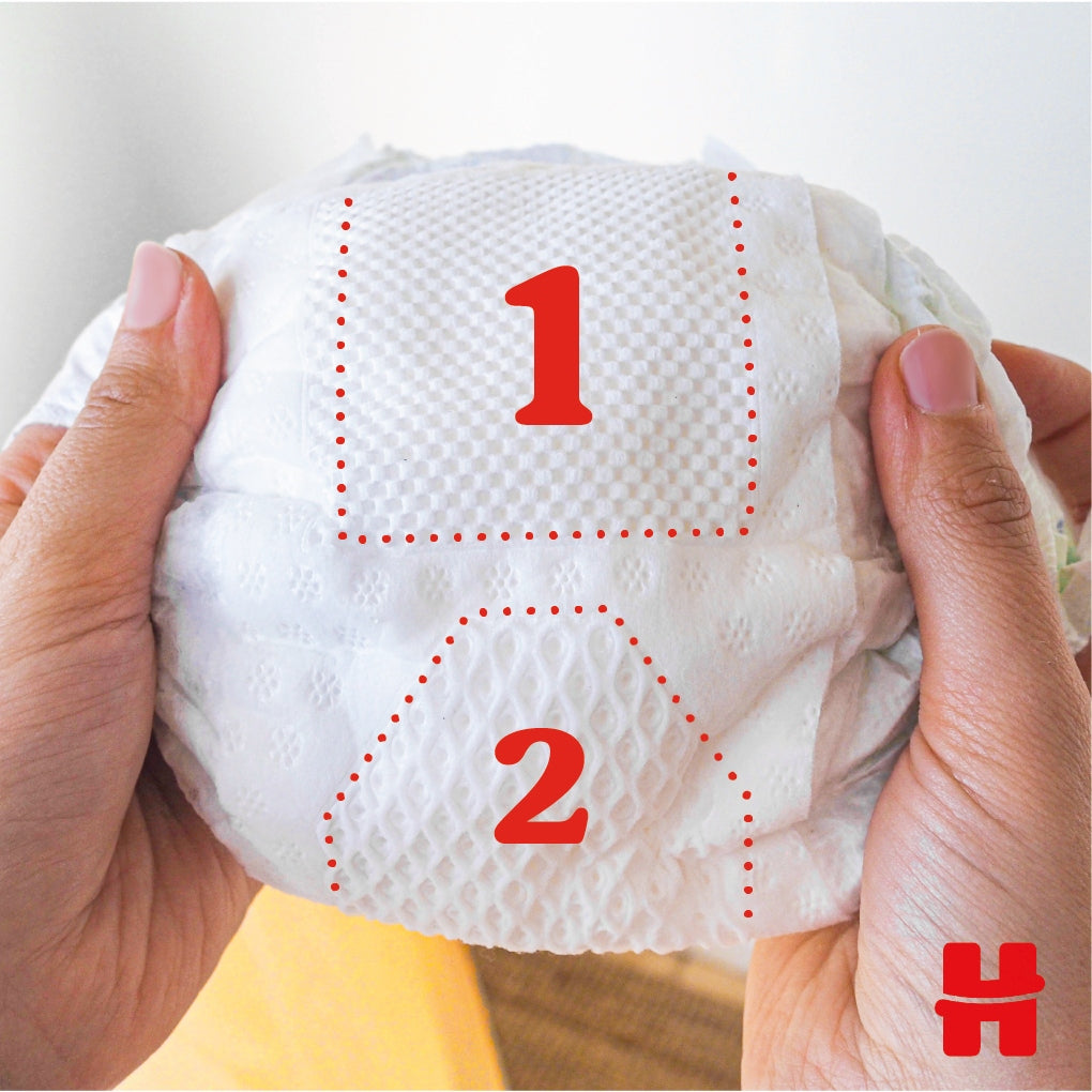 Huggies Extra Care 4 - 76ks BOX Diapers type disposable