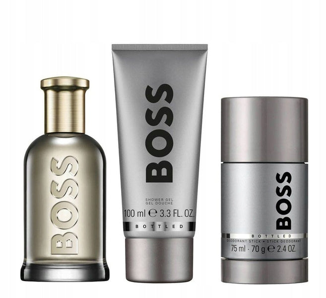 Hugo Boss Bottled EDP 100ml + gel 100ml + deodorant stick 75ml Set Brand Hugo Boss