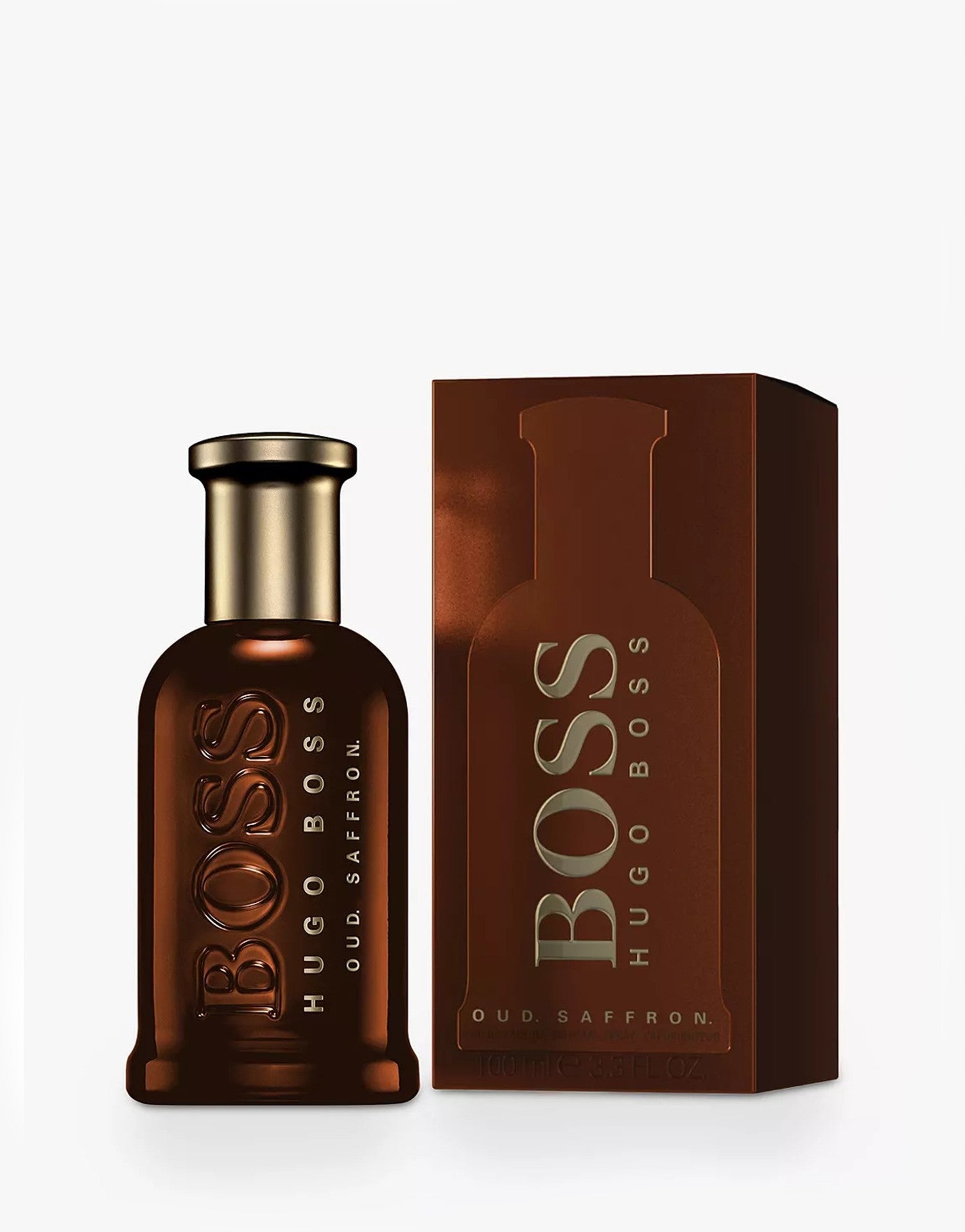 Hugo Boss Bottled Oud Saffron EDP Men's Perfumed Water 100ml UNIQUE Packaging status original