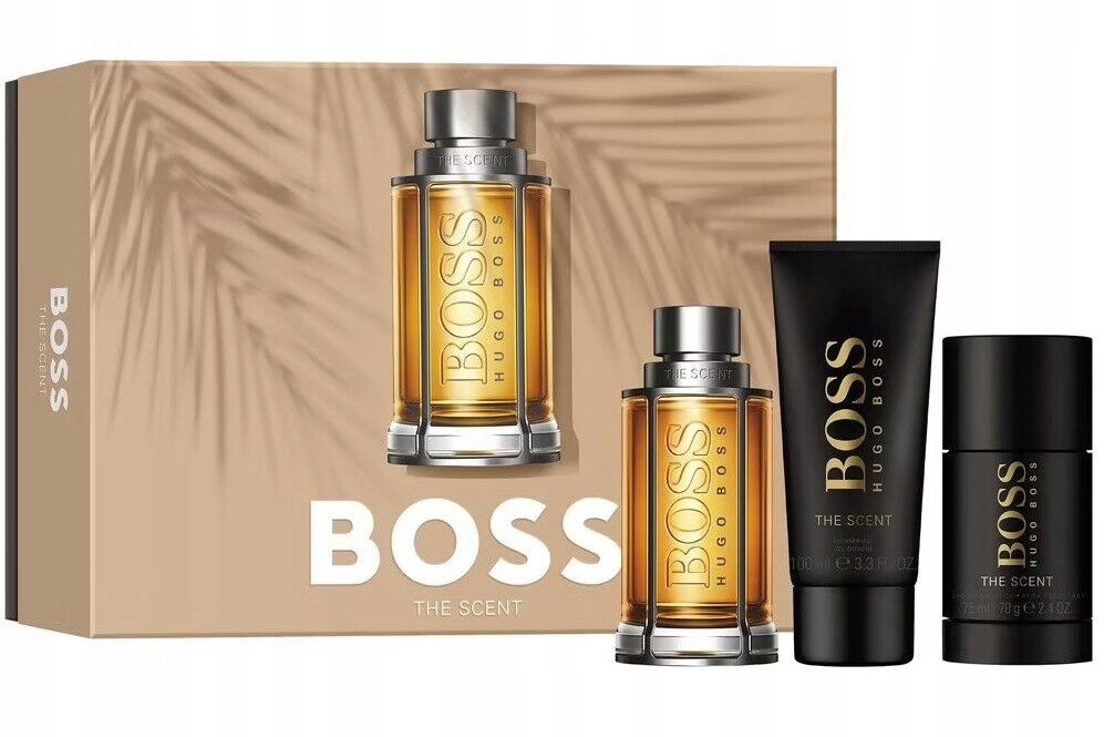 Hugo Boss The Scent Shower Gel 100ml + Deodorant 75ml + 100ml EDT
