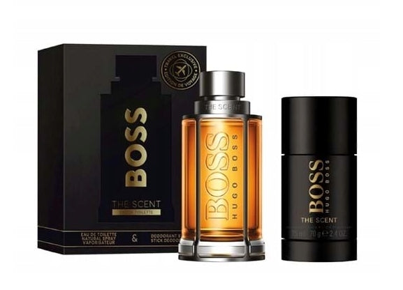 Hugo Boss The Scent eau de toilette EDT 100ml + DeoStick 75ml Set Packaging status original