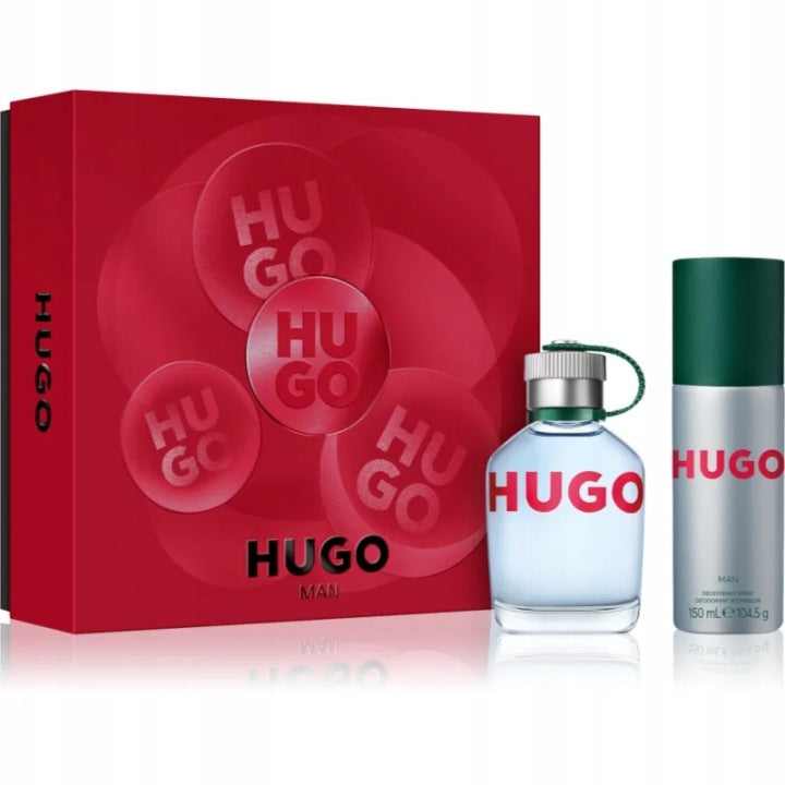 Hugo man set edt 75 ml + deo 150 ml