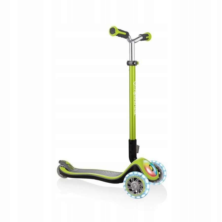 Paspirtukas Globber Elite Prime Flashing, mėlynas, 444-800