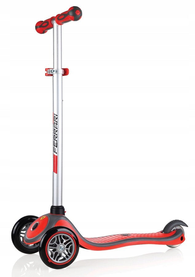 Vaikiškas paspirtukas Globber Primo Plus Ferrari Black/Red