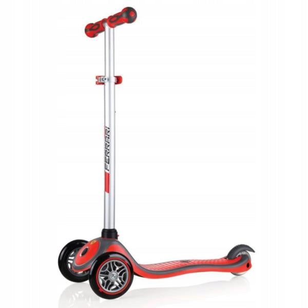 Vaikiškas paspirtukas Globber Primo Plus Ferrari Black/Red