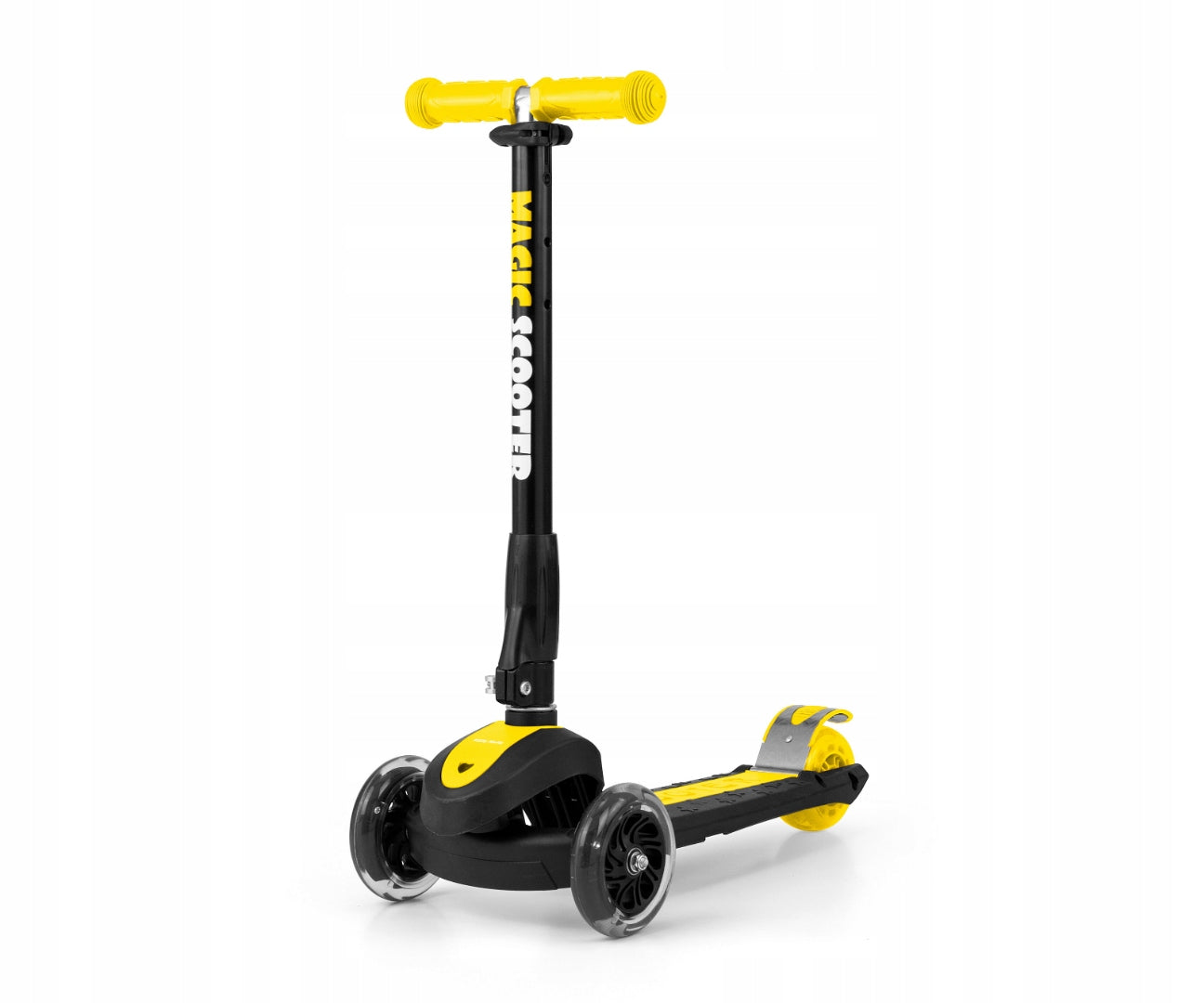 Triratis paspirtukas Milly Mally Magic, yellow