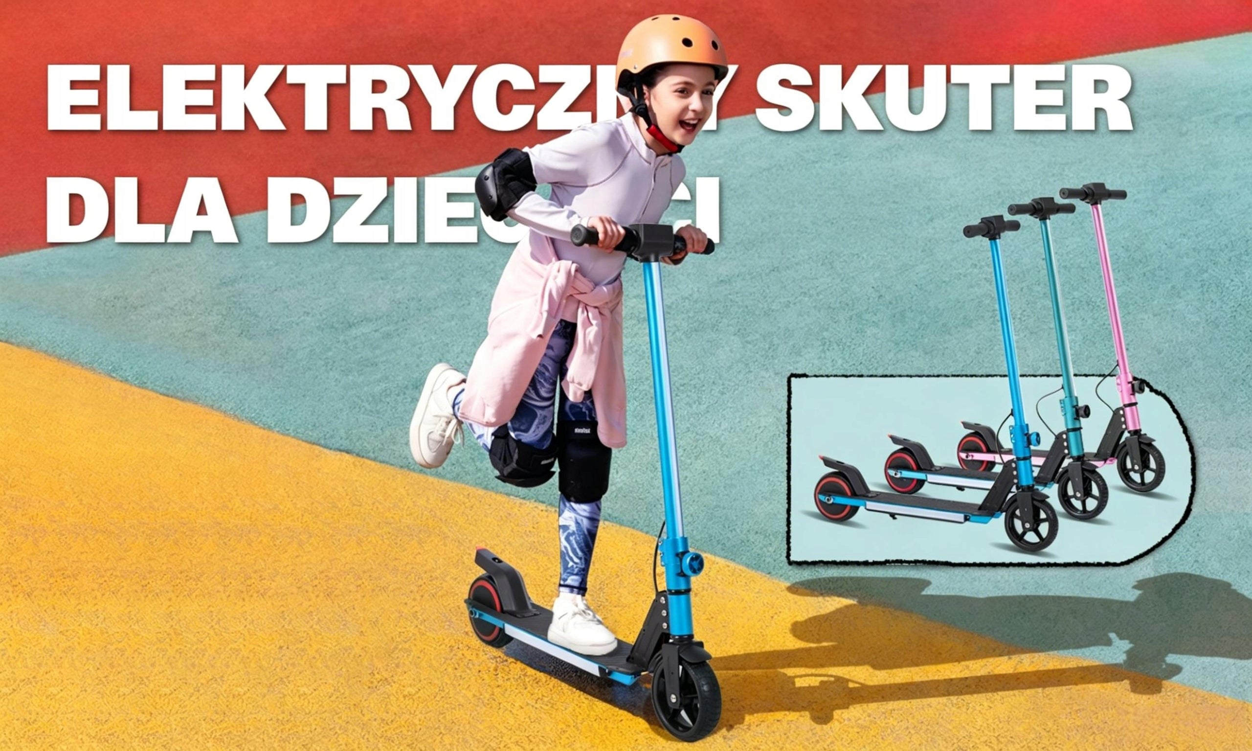 Hulajnoga elektryczna dla dzieci, Składany pojazd 14 km/h 150W 6.5" Manufacturer code Chic-S32-blue