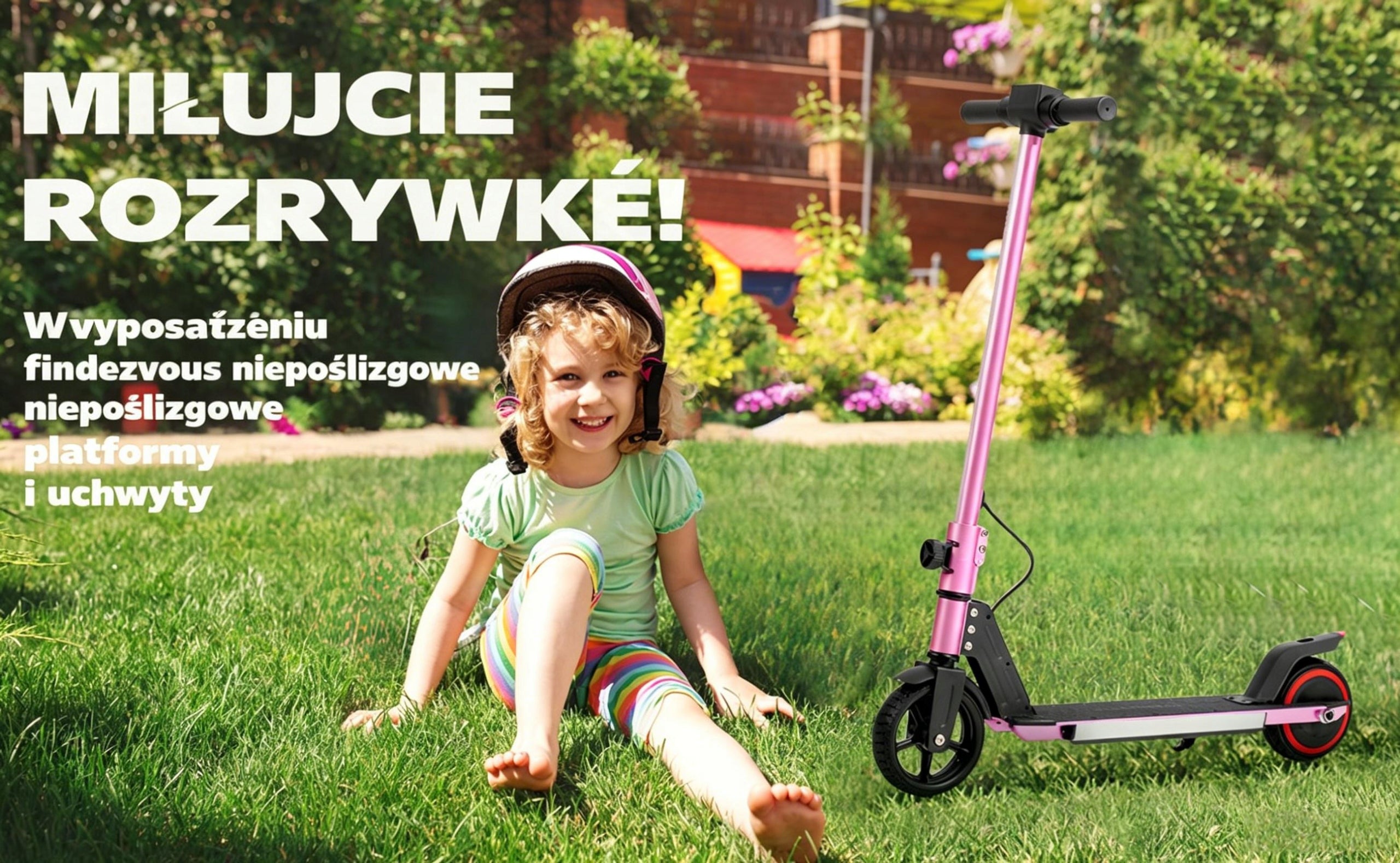 Hulajnoga elektryczna dla dzieci, Składany pojazd 14 km/h 150W 6.5" Model Chic-S32-blue