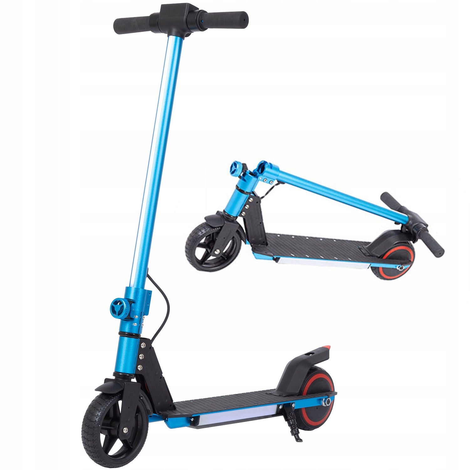 Hulajnoga elektryczna dla dzieci, Składany pojazd 14 km/h 150W 6.5"