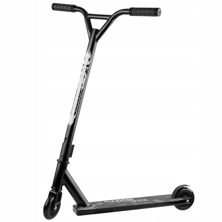 Fahrradroller Skate Pro Stunt Scooter, schwarz 