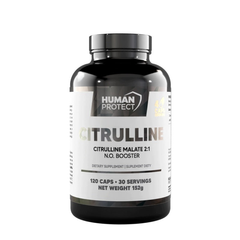 Human Protect CITRULLINE 120 capsules Pre-workout Malate Citrulline