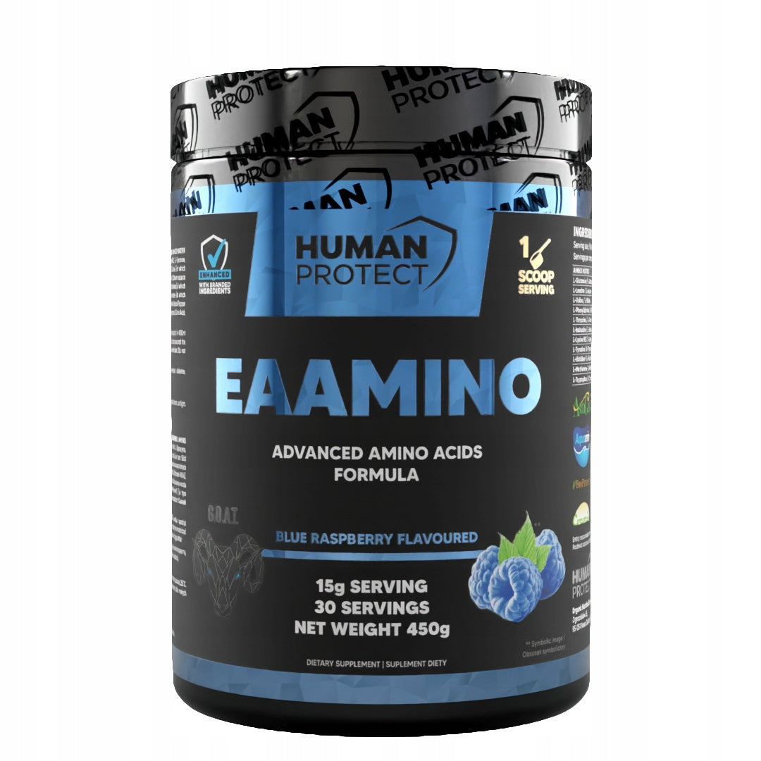 Human Protect EAAmino 450g AMINO ACIDS EAA ELECTROLYTES REGENERATION