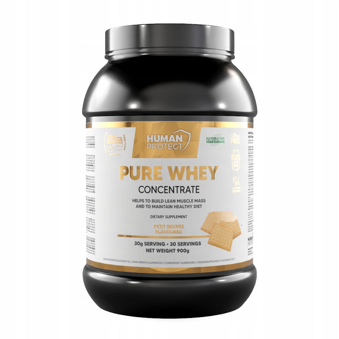 Human Protect PURE WHEY 900g WPC Whey Concentrate Protein Conditioner