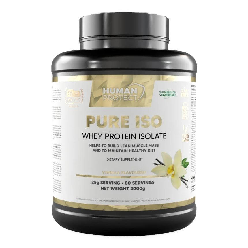 Human Protect PURE WHEY ISOLATE 2000g WHEY ISOLATE WPI Vanilla
