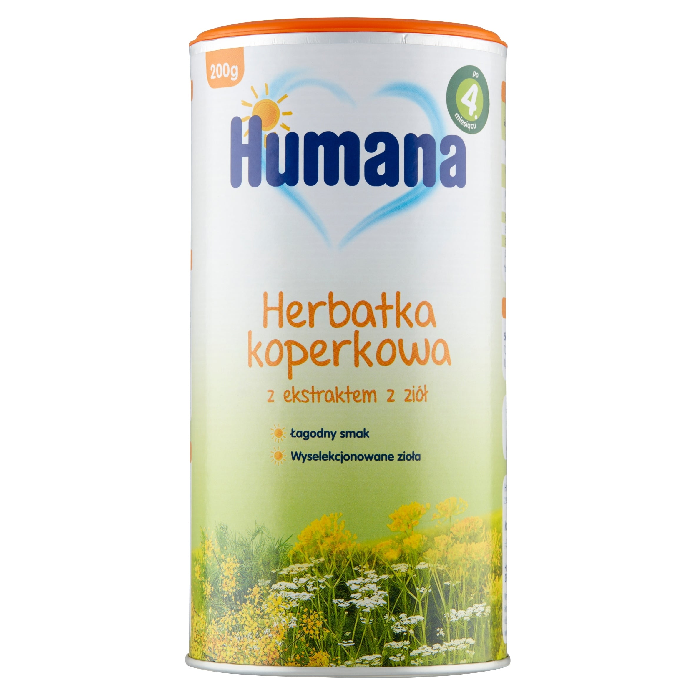 Humana Dill tea for babies after 4 months Granulated 200g Manufacturer code 73031