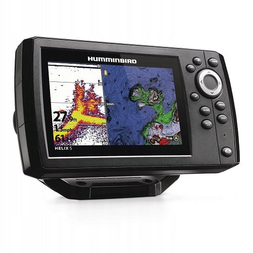 Humminbird Helix 5 Chirp GPS G3 Batteries included no