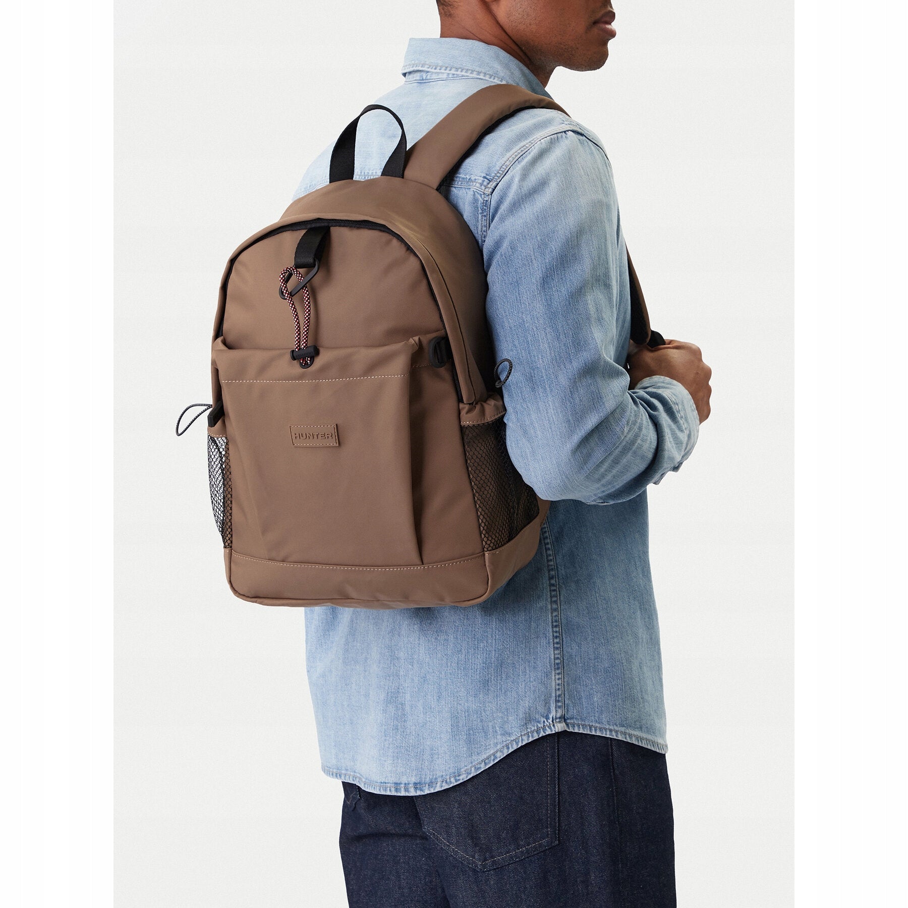 Hunter Backpack Unisex Brown HUNTER-CWBEO-HTR-F-005-09 Brown Black