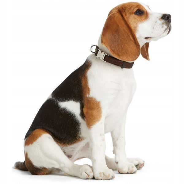 Hunter Dog Collar VB Alu- Strong Brown M Brand Hunter