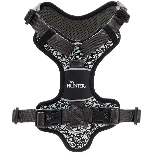 Hunter Dog Harness Divo Reflect black S/M Brand Hunter