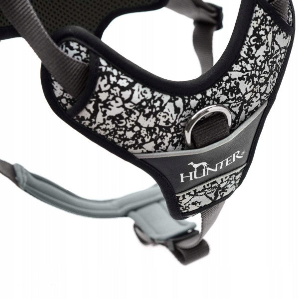 Hunter Dog Harness Divo Reflect black S/M Color black