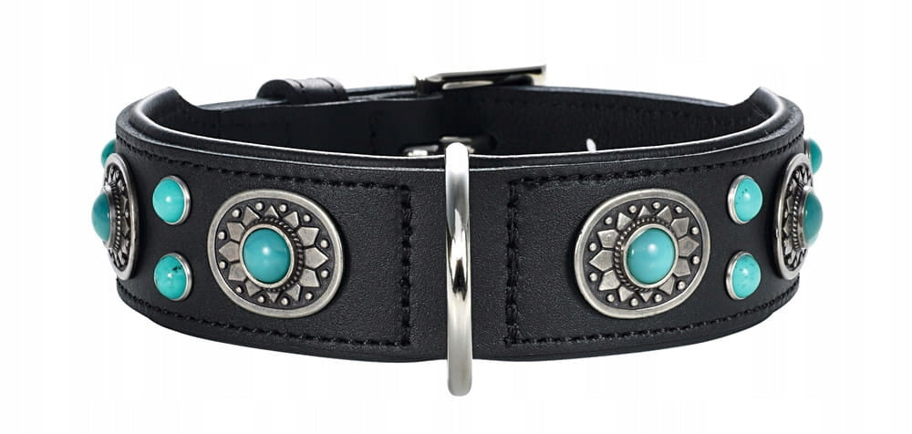 Hunter Sioux collar made of cowhide 55/M
