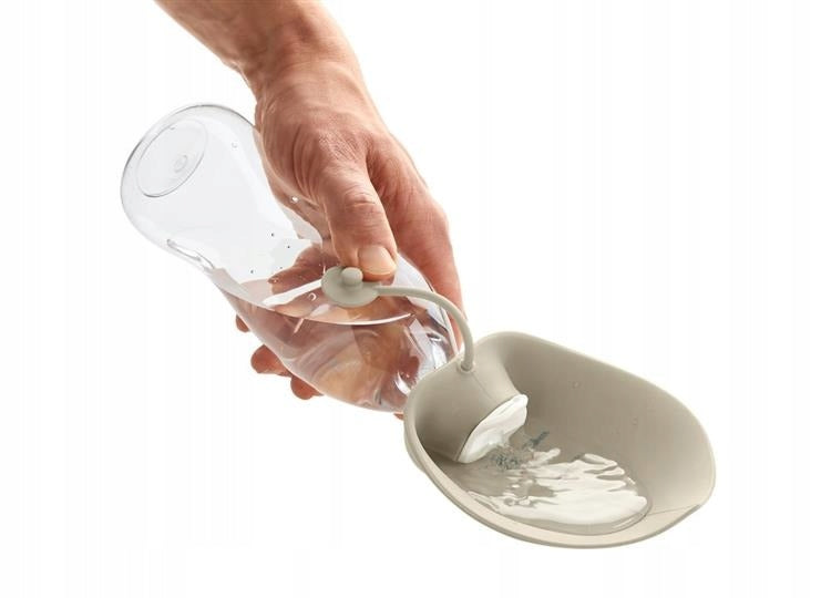 Hunter silicone bottle with bowl Letter beige Brand Hunter
