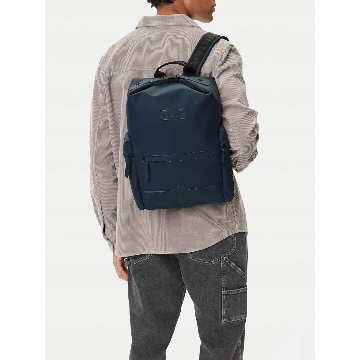 Hunter unisex backpack navy blue C-HTR-B-014-08 Brand Hunter