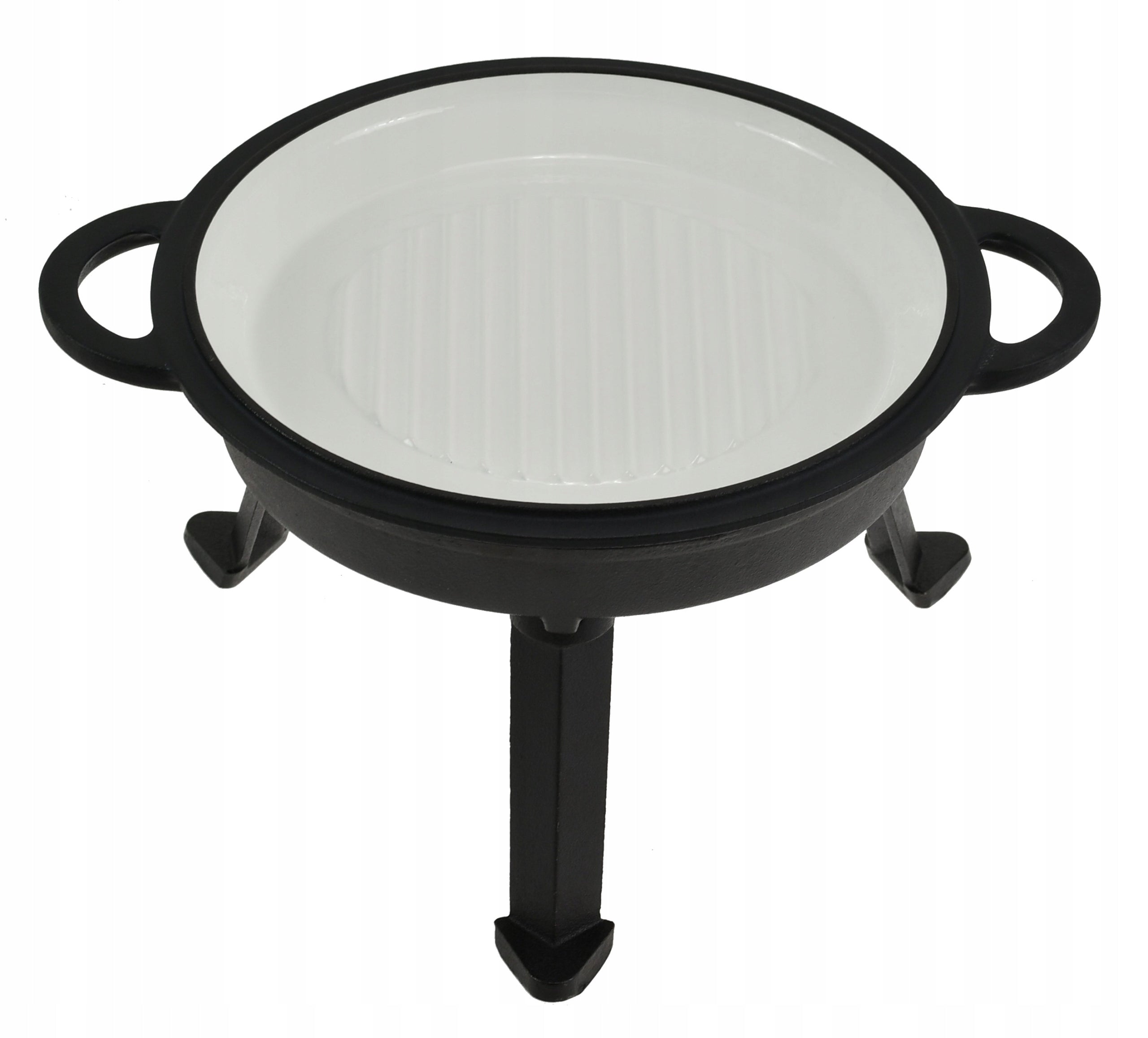 Hunting BOILER 10 L ENAMELLED FIRE PIT PAN Grill Enamel Capacity 10 l