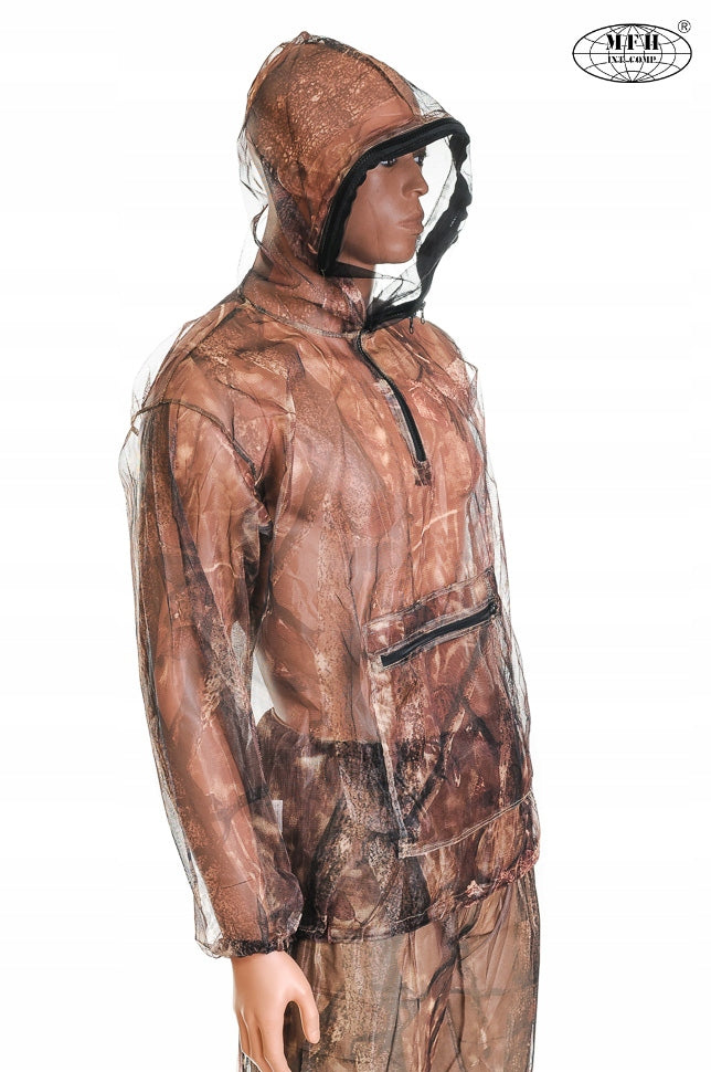 Hunting Mosquito Net MFH - Two-piece Anti-Tick Ral Tree XL/XXL Packaging status original