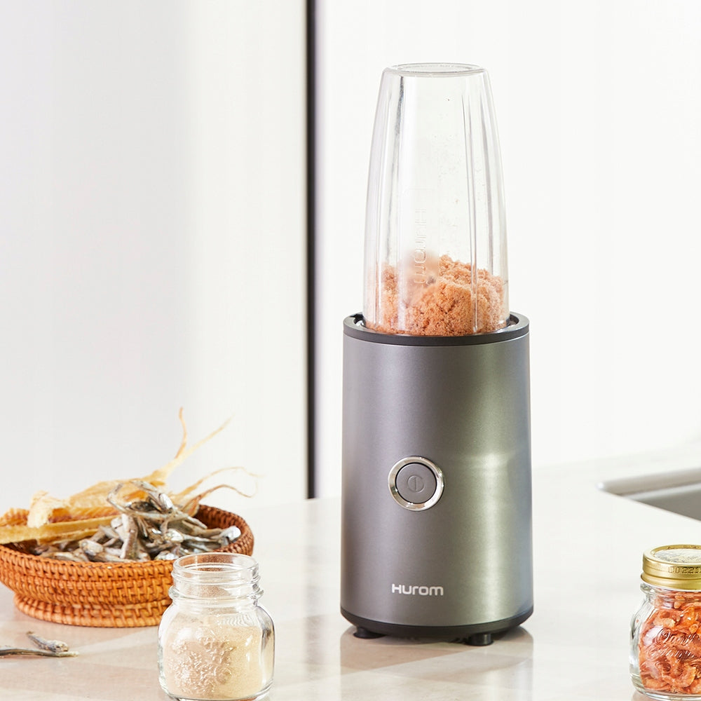 Hurom Power Blender Personal Chalice Titanium Grey Strong 900W Packaging status original