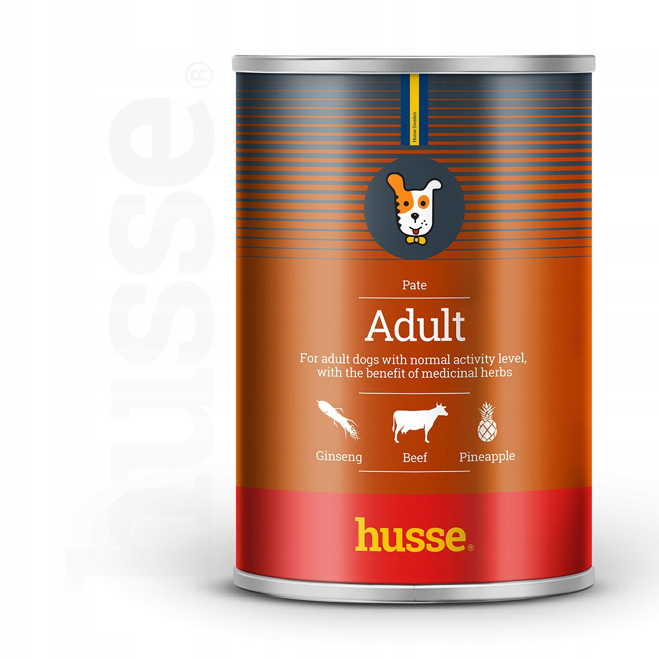 Husse Adult Pate - pate with beef 12x400 g