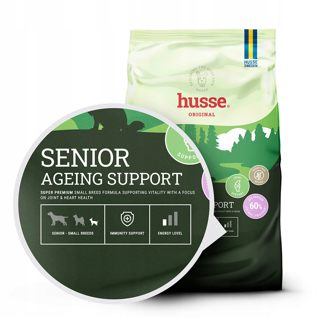 Husse Senior Ageing Support (D. Senior Mini), small breeds, 7 kg, older dogs