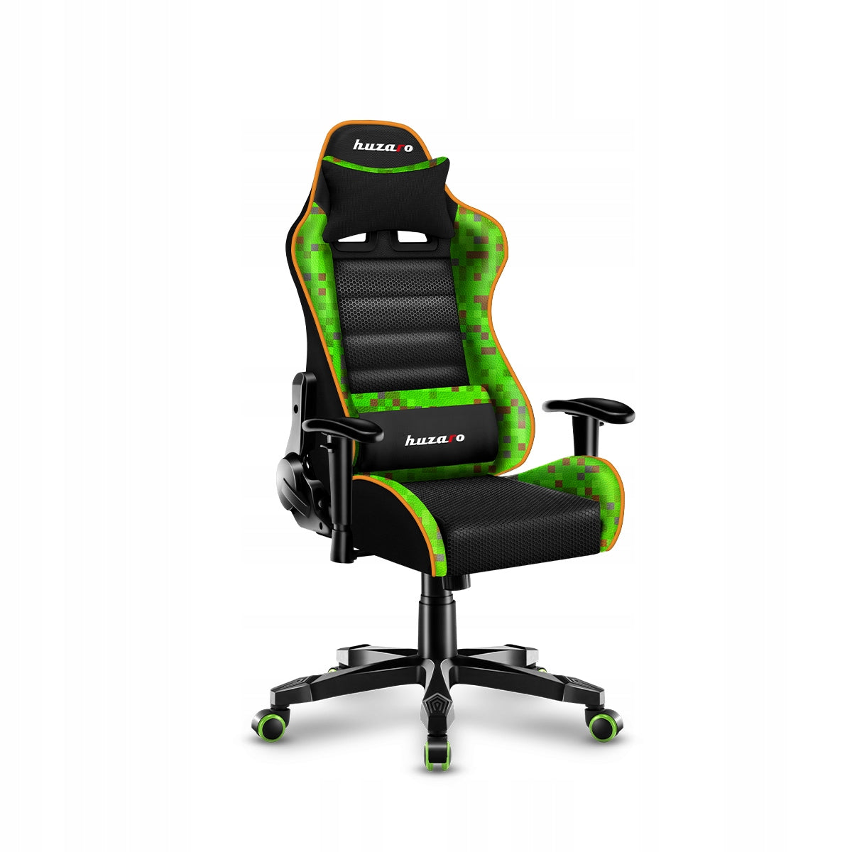 Huzaro SWIVEL GAMING CHAIR for children 100-160cm Ranger 6.0 PIXEL Black