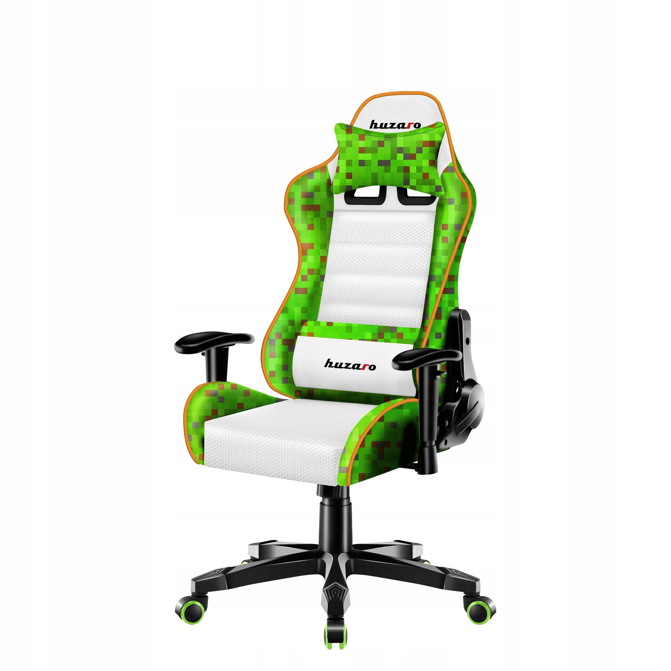 Huzaro SWIVEL GAMING CHAIR for children 100-160cm Ranger 6.0 PIXEL WHITE Model Ranger 6.0 Pixel White
